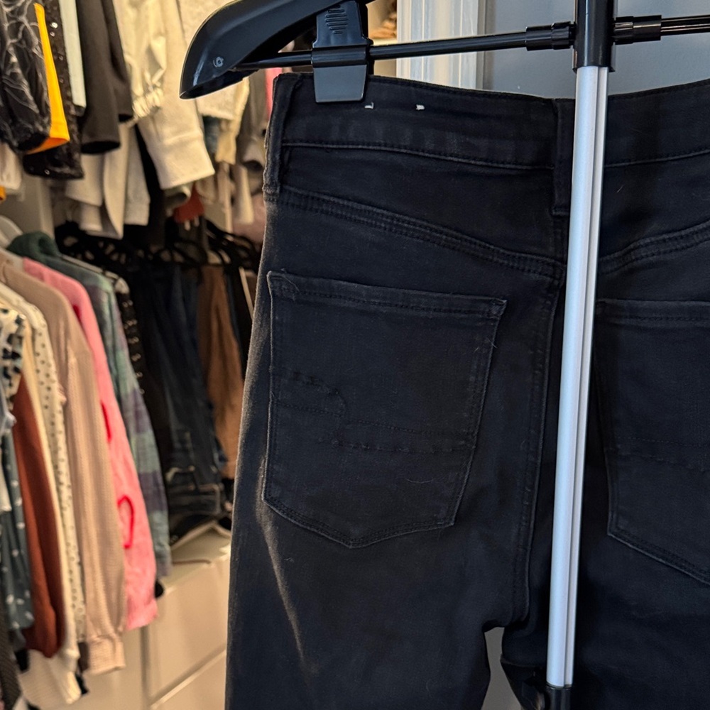 Black Distressed Jeans - Picture 5 of 5